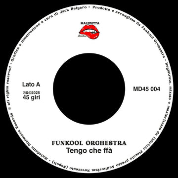 Funkool Orchestra - Tengo che ffà / P - Funk (Dance with Pezz) Vinyl Vinly Record