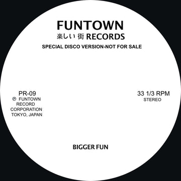 Funtown - Bigger Fun Vinyl Vinly Record