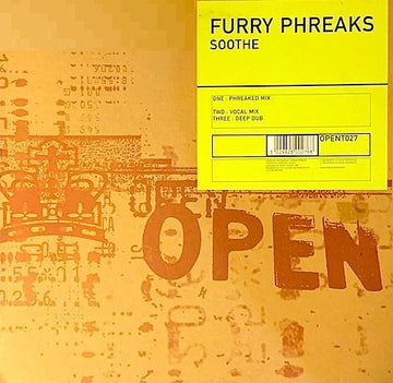 Furry Phreaks - Soothe Vinyl Vinly Record