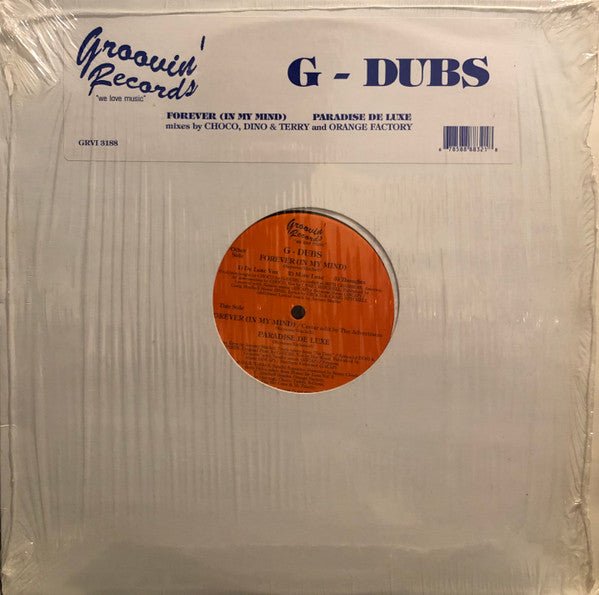 G - Dubs - Forever (In My Mind) Vinyl