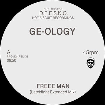 Ge - ology - Freee Man / Streeet Fever Vinyl Vinly Record