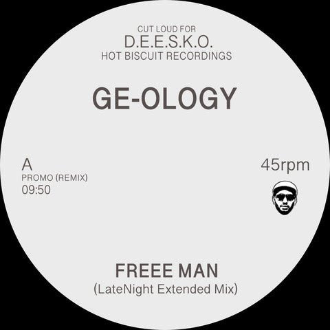 Ge - ology - Freee Man / Streeet Fever Vinyl - Vinyl Record