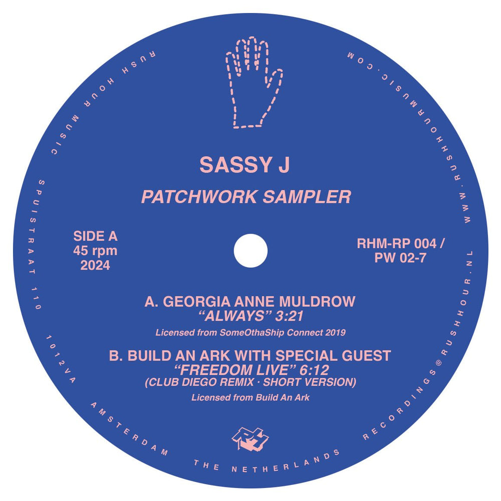 Georgia Anne Muldrow / Build An Ark - Sassy J Presents Patchwork Sampler Vinyl