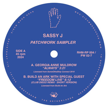 Georgia Anne Muldrow / Build An Ark - Sassy J Presents Patchwork Sampler Vinyl Vinly Record