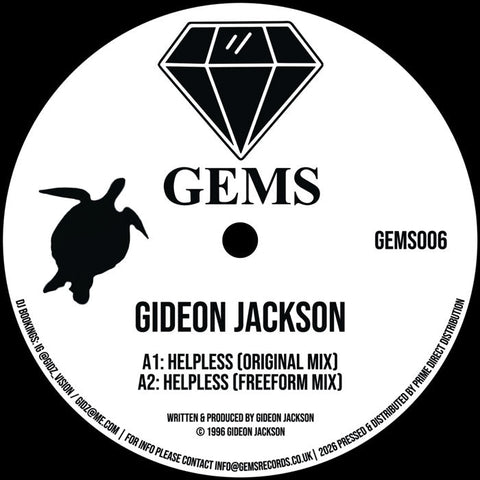 Gideon Jackson - Helpless / Sales In The Wind Vinyl - Vinyl Record