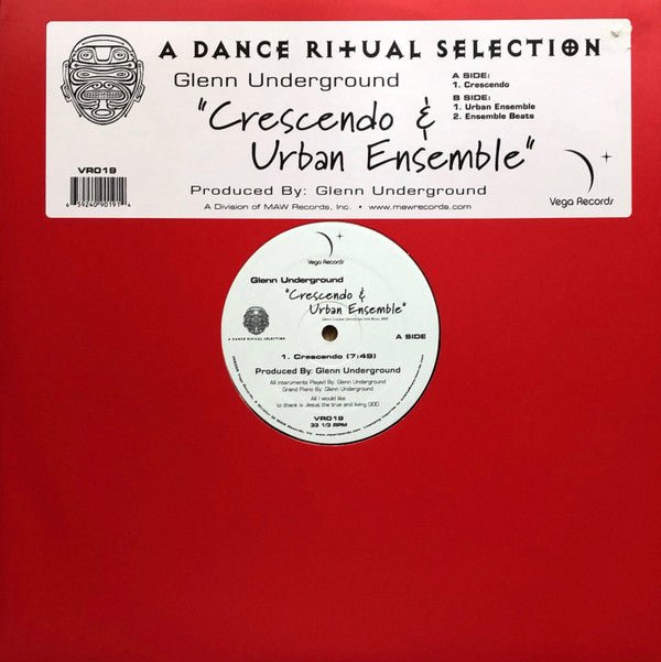 Glenn Underground - Crescendo & Urban Ensemble Vinyl