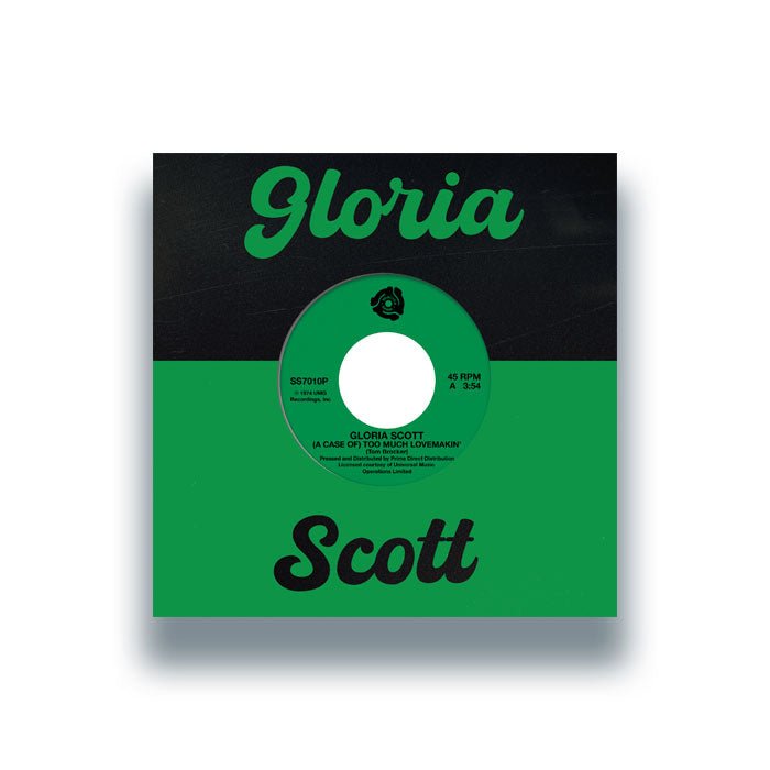 Gloria Scott - (A Case Of) Too Much Lovemakin' Vinyl