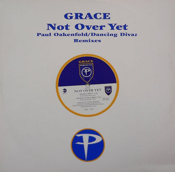 Grace - Not Over Yet (Paul Oakenfold / Dancing Divaz Remixes) Vinyl Vinly Record