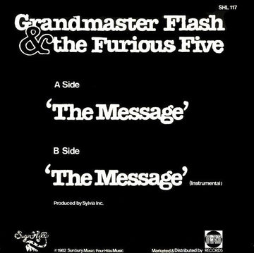 Grandmaster Flash & The Furious Five - The Message Vinyl Vinly Record