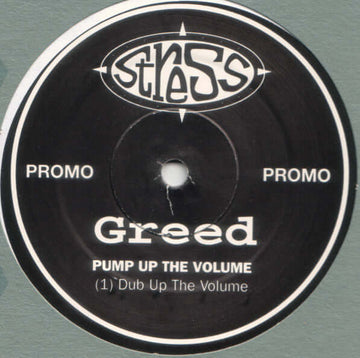 Greed Featuring Ricardo Da Force - Pump Up The Volume Vinyl Vinly Record