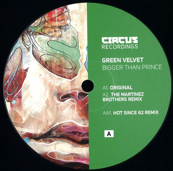 Green Velvet - Bigger Than Prince Vinyl