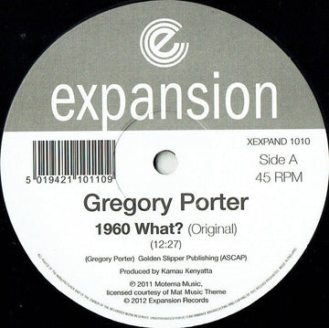 Gregory Porter - 1960 What? Vinyl Vinly Record