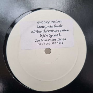 Groovy Onion - Memphis Funk Vinyl Vinly Record