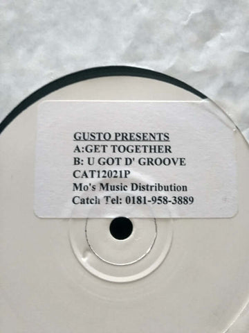 Gusto & DJ Face - Get Together Vinyl Vinly Record