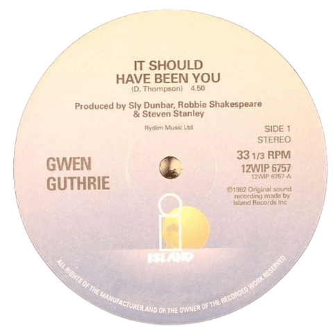 Gwen Guthrie - It Should Have Been You / God Don't Like Ugly Vinyl - Vinyl Record