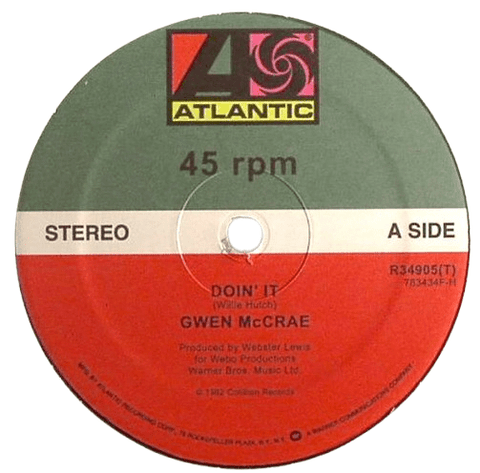 Gwen McCrae - Doin’ It / 90% Of Me Is You Vinyl - Vinyl Record