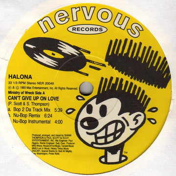 Halona - Can't Give Up On Love Vinyl Vinly Record