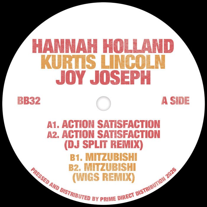 Hannah Holland feat. Kurtis Lincoln & Joy Joseph - Action Satisfaction / Mitzubishi Vinyl