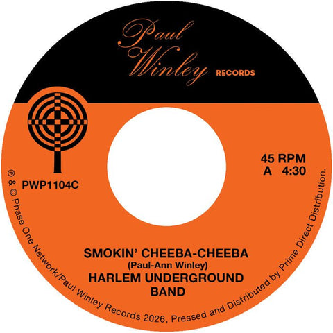 Harlem Underground Band / Mighty Tom Cats - Smokin' Cheeba Cheeba Vinyl - Vinyl Record