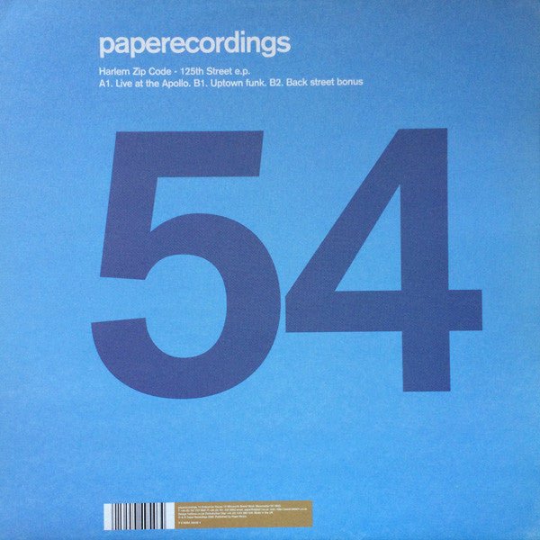 Harlem Zip Code - 125th Street EP Vinyl