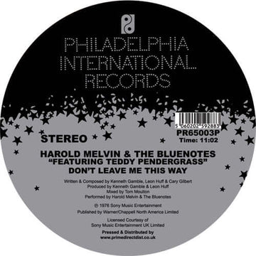 Harold Melvin & The Blue Notes feat. Teddy Pendergrass - Bad Luck Vinyl Vinly Record