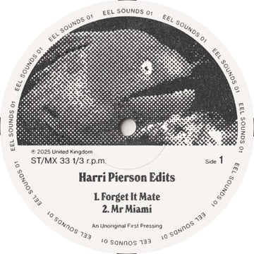 Harri Pierson Edits - Eel Sounds 01 Vinyl Vinly Record