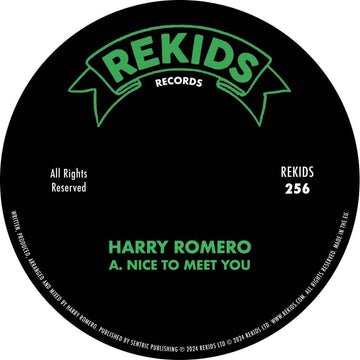 Harry Romero - Nice To Meet You Vinyl Vinly Record