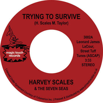 Harvey Scales & Seven Seas - Trying To Survive Vinyl Vinly Record
