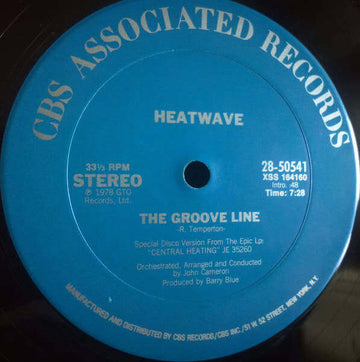 Heatwave - The Groove Line / Always And Forever Vinyl Vinly Record