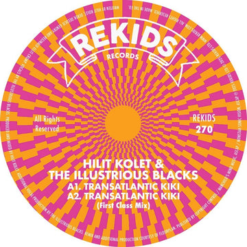 Hilit Kolet & The Illustrious Blacks - Transatlantic Kiki Vinyl Vinly Record