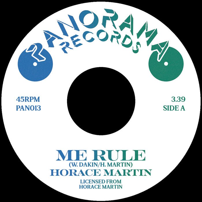 Horace Martin / Prince Huntly - Me Rule Vinyl