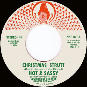 Hot & Sassy - Christmas Strutt Vinyl Vinly Record