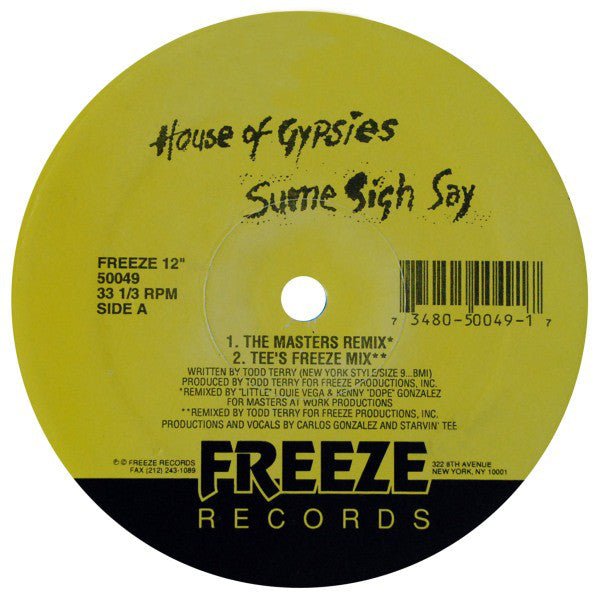 House Of Gypsies - Sume Sigh Say Vinyl