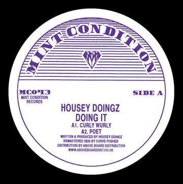 Housey Doingz - Doing It Vinyl Vinly Record
