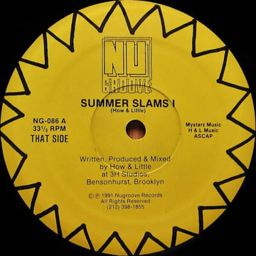 How & Little - Summer Slams I Vinyl Vinly Record