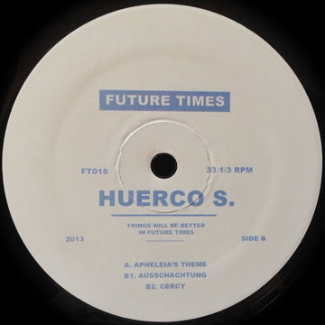 Huerco S. - Apheleia's Theme Vinyl Vinly Record