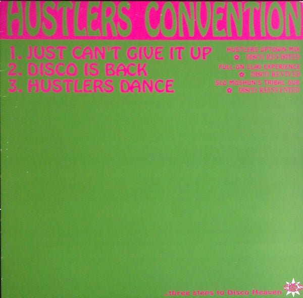 Hustlers Convention - Just Can't Give It Up Vinyl