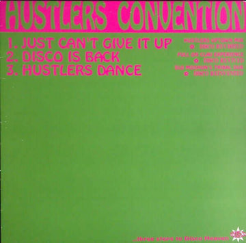 Hustlers Convention - Just Can't Give It Up Vinyl Vinly Record