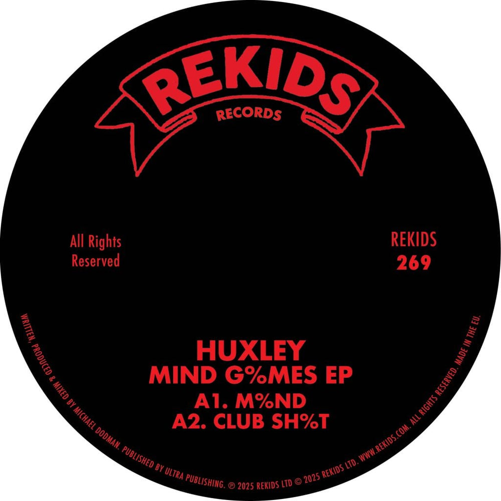 Huxley - Mind G%mes EP Vinyl