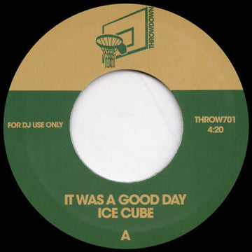 Ice Cube - It Was A Good Day / You Can Do It Vinyl Vinly Record