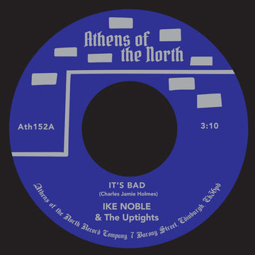 Ike Noble & The Uptights - It's Bad Vinyl Vinly Record