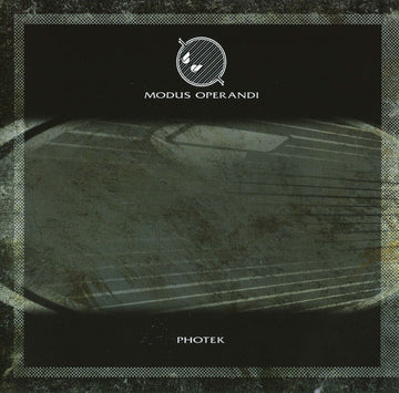 Photek - Modus Operandi - Artists Photek Genre Drum & Bass, Future Jazz Release Date 15 Dec 2023 Cat No. UMCLP076 Format 3 x 12