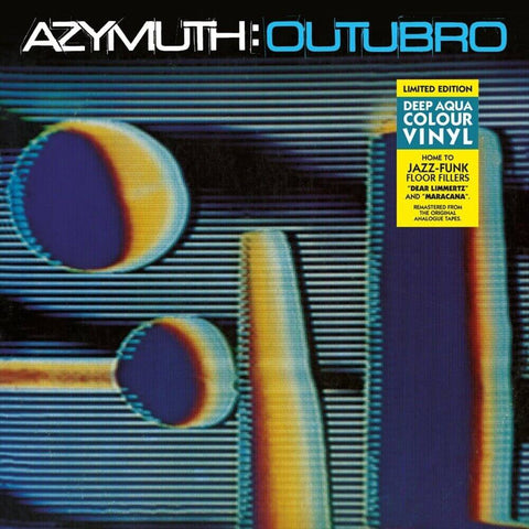 Azymuth - Outubro - Artists Azymuth Style Jazz-Funk, Latin Jazz Release Date 23 Feb 2024 Cat No. FARO190LPX Format 12" Aqua Blue Vinyl - Far Out Recordings - Far Out Recordings - Far Out Recordings - Far Out Recordings - Vinyl Record