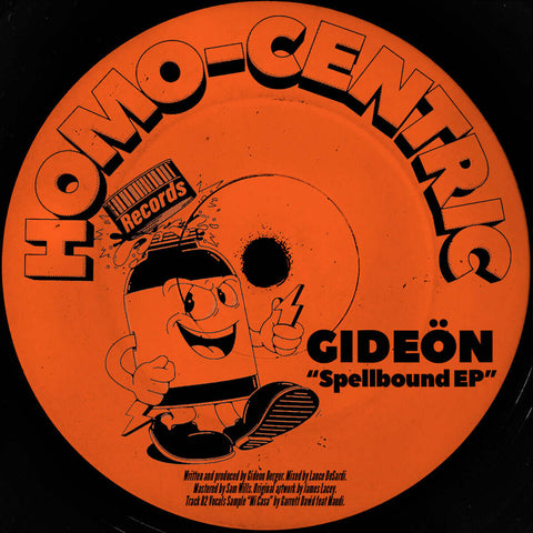 GIDEÖN - Spellbound EP - Artists GIDEÖN Style House, Deep House, Nu-Disco, Acid House, Garage House Release Date 2 Feb 2024 Cat No. HOMOCENTRIC009EP Format 12" Vinyl - HOMO-CENTRIC RECORDS - HOMO-CENTRIC RECORDS - HOMO-CENTRIC RECORDS - HOMO-CENTRIC RECOR - Vinyl Record