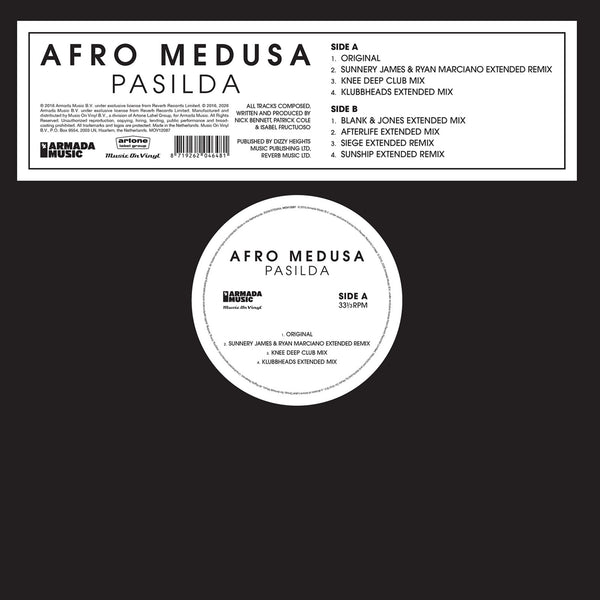 Afro Medusa - Pasilda (Reissue)