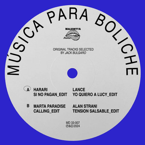 Various - Música Para Boliche - Vinyl Record