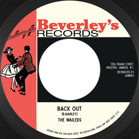 The Wailers - Back Out / Can't You See - Vinyl Record