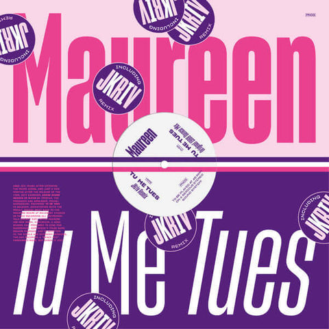 Maureen - Tu Me Tues - Artists Maureen Style Euro-Disco, Dance-pop Release Date 1 Jan 2020 Cat No. PN03 Format 12" Vinyl - Pardonnez-Nous - Vinyl Record