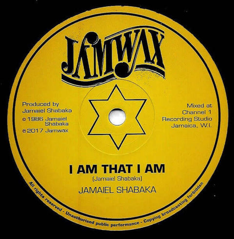 Jamaiel Shabaka - I Am That I Am - Artists Jamaiel Shabaka Style Roots Reggae Release Date 1 Jan 2017 Cat No. JAMWAXMAXI09 Format 12" Vinyl - Jamwax - Jamwax - Jamwax - Jamwax - Vinyl Record