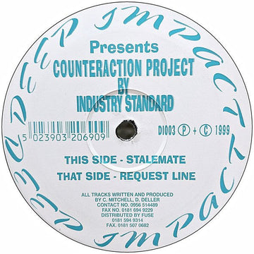 Industry Standard - Counteraction Project Vinyl Vinly Record